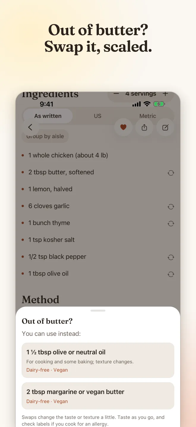 Lemon Chilli screen: Out of butter? Swap it, scaled.
